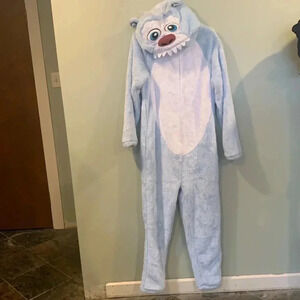 Adult Small Men’s or Women’s Yeti Abominable Snowman Sasquatch Fleece Costume